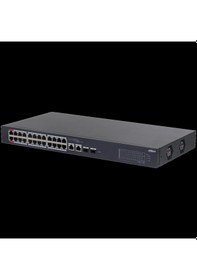 Resim Dahua Cs4226-24et-240, 24port, Megabit, Poe 240w, 2 Port Sfp Gigabit Combo, Cloud Yönetilebilir, Swi 