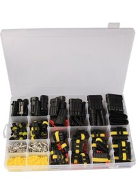 Resim Padalink 43 Takım 1-6 Pinli Su Geçirmez Araç Elektrik Konnektör Seti - 708 Parça 