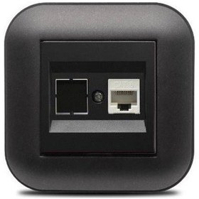 Resim Ovivo Loft Siyah Tekli Data Prizi 
