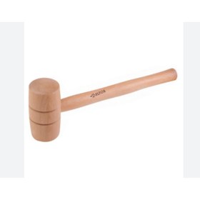 Resim Eltos AĞAÇ TOKMAK ÇEKİÇ YUVARLAK CEVİZ VE SARIMSAK ÇEKİCİ ORTA 