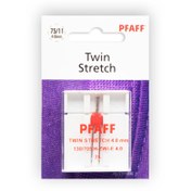 Resim Pfaff Dikiş Makineleri Için Orjinal 4.0 Mm Streç Çift Iğne Reçme 