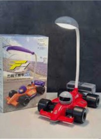 Resim Yiğit Usb Araba Figürlü Masa Lambası Hediyelik Gece Lambası Şarj Edilebilir Çocuklar Için 