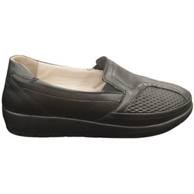 Resim Merry Pace 315316z Ortopedik Hakikki Deri Günlük Anne Kemik Çıkıntı Ayakkabı Siyah 