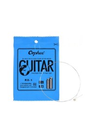 Resim Orphee Rx-1-009 Elektro Gitar 0.09 İnce Mi E Teli - 1. Tel Aksesuar - Yedek Tek Tel Yüksek Karbonlu Çelik, Nikel Alaşım Kaplama, 0.009 İnç Kalınlık, Parlak Ve Net Tizler Uyum: Tüm Elektro Gitarlar 