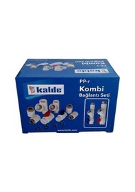 Resim Kombi Alt Bağlantı Seti Dirsekli 8,li 