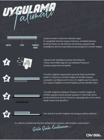 Resim OkyayWorks Emanete Bak Bebeğim Gibi Sticker - Beyaz 