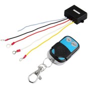 Resim Araba Elektrikli Vinç Rölesi Kablosuz Anahtar Kontrol Cihazı, Özellikler: 1 Uzaktan Kumanda 