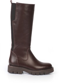 Resim KARVENSHOES Kahverengi Hakiki Lastikli Fermuarlı Spor Çizme 57 