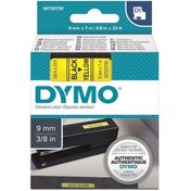 Resim Dymo D1 Sarı/Siyah Yedek Şerit 9Mm X 7Mt 40918 