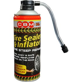 Resim Lastik Tamir Edici Onarıcı Şişirici Sprey 400 ml 