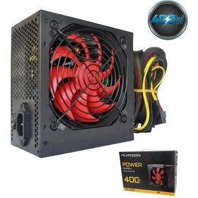 Resim Platoon Pl-9259 400w Power Supply 12cm Fanlı Atx Pc Güç Kaynağı 