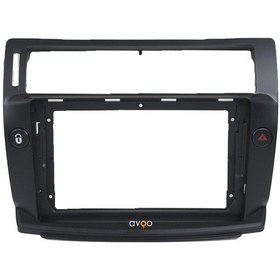 Resim Citroen C4 Old 2005 - 2010 9 inç Çerçeve Ve Soket 