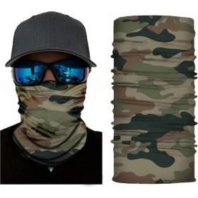 Resim Chaoduo Shop S44 Stili Tek Boyut 3D Kamuflaj Kafatası Katı Bisiklet Maskesi Eşarp Bisiklete Binme Motosiklet Bandana Doğa Sporları Yürüyüş Balıkçılık Bandana Boyun Körüğü Tops (Yurt Dışından) 