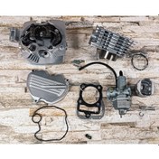 Resim Cg 200 cc Set Silindir 65.5mm Boy 69 (13P)Üst Kapak(DQ Subablı) ve Karbüratö 