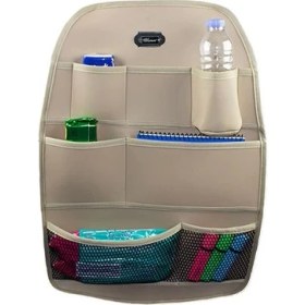 Resim Drs Tuning Koltuk Arkası Organizer(Deri)-Bej / SYESY94 