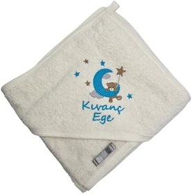 Resim İsimli Kundak Havlusu Ayıcık Temalı 