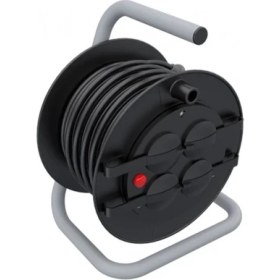 Resim Bemis BM7K1103-0000 Plastik Makara 3x1,5mm Ttr 15M. Kablolu 4 Adet Priz 