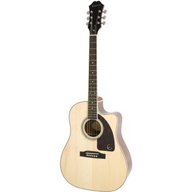 Resim Epiphone J-45EC Studio - Solid Top Fishman Presys-II Elektro Akustik Gitar (Natural) 