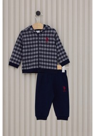 Resim U.S. Polo Assn. Us Polo Erkek Bebek 3lu Takım - Lacivert Lacivert 