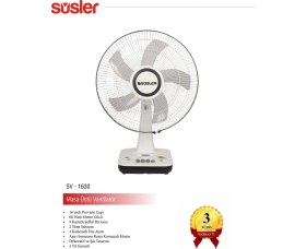 Resim Süsler Sv 1630 Masaüstü Vantilatör 16 Nc 
