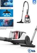 Resim Philips 2000 Seri Torbasız Elektrik Süpürgesi,Güçlü Motor, Yüksek Emiş Gücü,PowerCyclone 4 Teknoloji 