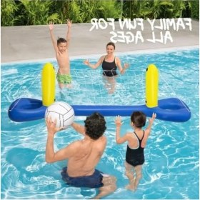 Resim Aesco Şişirilebilir Voleybol Ağı: 244 x 64 cm Boyut 