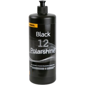 Resim MİRKA Detailmarket Mirka Polarshine 12 Siyah Ince Pasta Cila 1 Lt 
