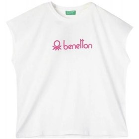 Resim Benetton Kız Çocuk T-shirt 09327 (09327) 