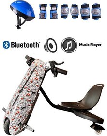 Resim Citymate Drift Car Elektrikli Kaykay Hoverboard Bluetoothlu Işıklı Desen29 - Kask Ve Dizlik 
