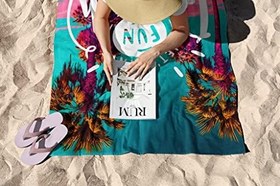 Resim Mikrofiber teknolojisi ile üretilen hafif ve kum tutmayan plaj havluları – 75X130-90x150 cm 