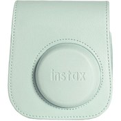 Resim Fujifilm Instax Mini 12 Yeşil Deri Çanta Fujifilm