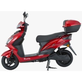 Resim Mondial E-Mon Mondial Buddy Elektrikli Motosiklet Kırmızı 