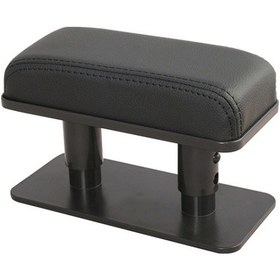 Resim Araba Kol Kolu Koltuk Sol El Dirsek Tepsi Evrensel Deri Artan Pad Merkezi Kolçak Kutusu Black+black Line 