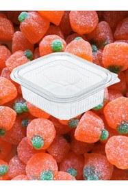 Resim yorulmaz ambalaj 250 Gr Kapaklı Sızdırmaz Kullan-at Plastik Kase – Paket Servis & Buzdolabı İçin –24 Lü 