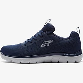 Resim Skechers Lacivert - Gri Erkek Lifestyle Ayakkabı 232395TK NVGY SUMMITS 