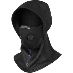 Resim Oloey Kapüşonlu Bisiklet Maskesi Rüzgar Geçirmez Ve Soğuk Yüz Koruması 