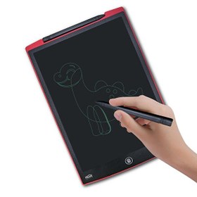 Resim House Pratik HP45 Pilli LCD Ekran Elektronik Yazı Tahtası 12" Kırmızı 
