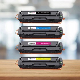 Resim Hp Color Laserjet Pro Mfp M478fdn Uyumlu Toner Takımı - Çipli / W2030a / 415a 
