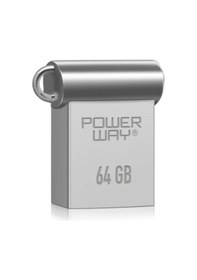 Resim Powerway 64 Gb Usb 3.0 Metal Mini Flash Bellek Hafıza Saklama Alanı 