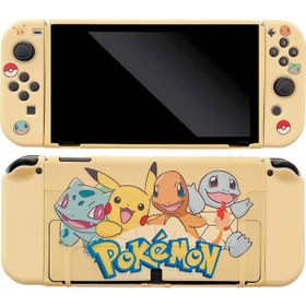 Resim Nintendo Switch Oled Düşmeye Karşı Koruyucu Kılıf Pokémon Temasına Uygundur 