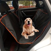 Resim Katlanabilir Pet Araba Koltuğu Kılıfı - Dayanıklı Polyester, Kaymaz, Su Geçirmez Köpek Hamak, Arka Koltuk İçin, Kolay Temizlenir, Yol Kenarında Hasara Karşı Korur, Küçükten Orta Boy Köpekler İçin İdeal, Köpek Araba Koltuğu Kılıfı 