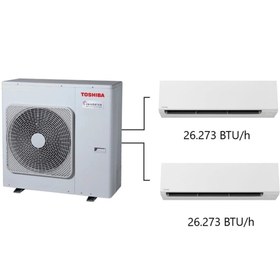 Resim Toshiba 5m Multi Split Klima 24.000 24.000 Btu/h 