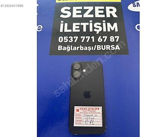 Resim Apple iPhone 16 İkinci El TR | 128 GB | Siyah 