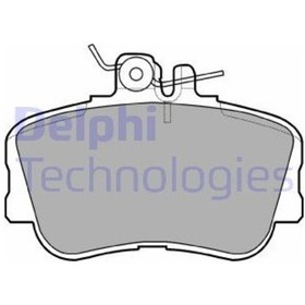 Resim DELPHI LP881 Fren Balatasi On (109Mm) W202 C Klasse 00 24202120 (WA913146) 