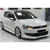 Resim HasAkman Vw Polo Aero Yan Marşpiyel Seti Mat Siyah Plastik 2009 Ve 2017 Arası 