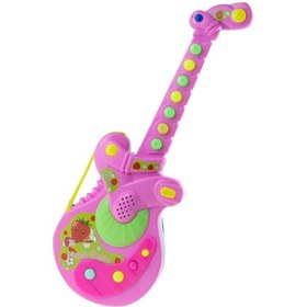Resim Oyuncak Gitar Mini Gitar Işıklı Sesli 35 Cm 