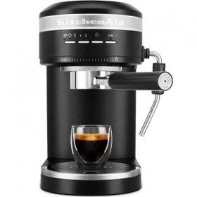 Resim Kitchenaid Artisan Proline Espresso Makinası Cast İron Black 