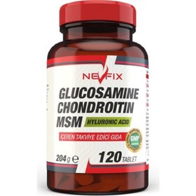Resim Nevfix Glucosamine Chondroitin MSM Hyaluronic Acid 120 Tablet 