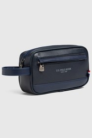 Resim U.S. Polo Assn. U.S Polo Assn 26012 Erkek El Portföyü El Çantası Clutch Çanta Traş Çantası LACİVERT 