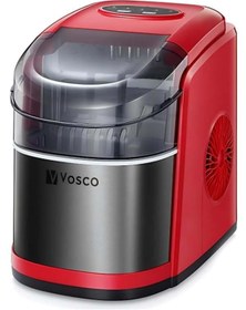 Resim vosco Set Üstü Buz Makinesi 12 Kg Kırmızı 